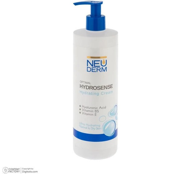 کرم مرطوبکننده نئودرم پمپی مدل Optimal Hydrosense حجم 450 میلیلیتر